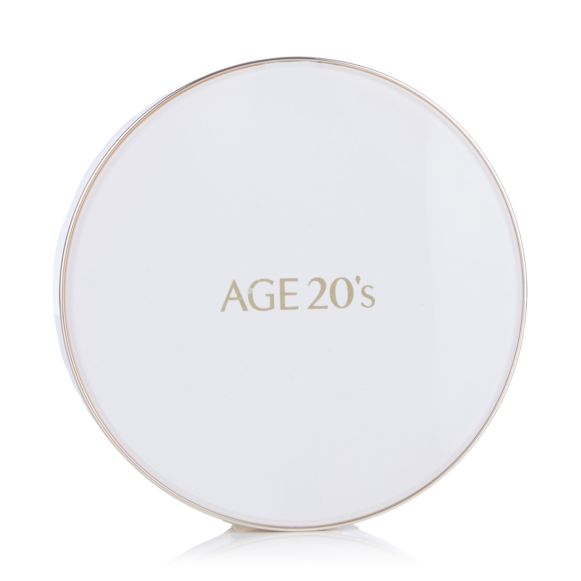 Стікий тональний кушон для обличчя AGE 20's Signature Essence Cover Pact Long Stay SPF 50+ PA+++, 21 Light Beige, 14 г (+ змінний блок, 14 г)